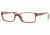 Versace VE3142 Single Vision Prescription Eyewear 868-5217 - Red/Havana 