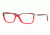 Versace VE3156 Progressive Prescription Eyeglasses 935-5115 - Waves Red Frame, Demo Lens Lenses