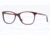 Versace VE3187 Single Vision Prescription Eyeglasses 5045-53 - Red Striped Black Frame
