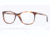 Versace VE3187 Single Vision Prescription Eyeglasses 954-55 - Striped Havana Frame