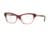 Versace VE3214 Single Vision Prescription Eyeglasses 5151-54 - Tr Marc/tr Pink Frame