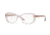 Versace VE3234BA Progressive Prescription Eyeglasses 5223-53 - Transparent Lilac Frame