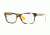 Versace VE3245A Eyeglass Frames 5236-55 - Striped Havana/yellow Frame