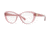 Versace VE3246B Eyeglass Frames 5234-52 - Transparent Pink Frame