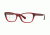 Versace VE3249 Eyeglass Frames 388-54 - Transparent / Red Frame