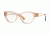 Versace VE3254 Progressive Prescription Eyeglasses, 52mm, Transparent Brown, VE3254-5215-52-PRO