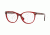 Versace VE3256 Prescription Eyeglasses 388-52 - Transparent / Red Frame