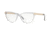 Versace VE3271A Progressive Prescription Eyeglasses 5305-54 - Transparent Grey