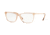 Versace VE3274B Prescription Eyeglasses, 52mm, Transparent Brown, VE3274B-5215-52-SV