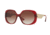 Versace VE4331 Single Vision Prescription Sunglasses VE4331-388-13-57 - Lens Diameter 57 mm, Frame Color Transparent / Red