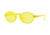 Versace VE4352 Sunglasses 528285-54 - Transparent Yellow Frame, Yellow Lenses