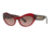 Versace VE4356 Prescription Sunglasses, 54mm, Transparent / Red, VE4356-388-14-54-SV