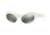 Versace VE4356 Sunglasses 401/Y9-54 - White Frame, Dark Grey Mirror Gold Gradient Lenses