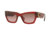 Versace VE4358 Prescription Sunglasses, 52mm, Transparent / Red, VE4358-388-14-52-SV