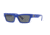 Versace VE4362 Progressive Prescription Sunglasses, 55mm, Blue, VE4362-529487-55-PRO
