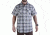 Vertx Men's  Weapon Guard Short Sleeve Guardian Shirt, Steel Plaid, Extra Large F1 VTX1430 STP XLARGE