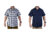 Vertx Weapon Guard Short Sleeve Guardian Shirt - Men's, Indigo Plaid, Navy