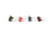 Vexan 8-Pack Glow Tungsten T-VEX Ice Fishing Jig, Gold Glow, 2.0g, 6mm, TVEX8PK8HK