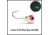 Vexan T-VEX Tungsten ICE Fishing Jigs 1.4g-12-10, Red Eye GLOW, 1.4g, TVTD-1.4g-12-10