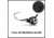 Vexan T-VEX Tungsten ICE Fishing Jigs 1.1g-10-4, Black/White GLOW, 1.1g, TVTD-1.1g-10-4 W