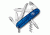 Victorinox Camper Swiss Army Knife, Sapphire, Clam Pack, 91mm, 1.3613.T2RUS1