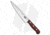 Victorinox Cutlery Chefs Kitchen Knife, 7.50in, Stainless Steel, Drop Point Blade, Rosewood Brown Handle, Steel/Brown, One Size, BHQ-109340
