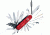 Victorinox CyberTool 41 Translucent Swiss Army Knife Ruby 53938