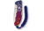 Victorinox Evoke Lockback Alox Red/Blue