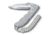 Victorinox Hunter Pro Alox Folding Knife with Clip and Paracord, Silver, 130mm 0.9415.M26