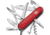 Victorinox Huntsman Folding Knife, Huntsman, 3.63in Closed, Red ABS Handle, Red, 56201