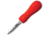 Victorinox Oyster Knife Providence Style, 2.63 stainless blunt tip blade, Red textured synthetic handle, 7.6399.2