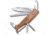 Victorinox Ranger Wood 55 Folding Knife, Walnut, 130mm, 0.9561.63-X2