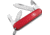 Victorinox Recruit Pocket Knife, 3.25in Closed Blade, Stainless Steel, Red Corian Handle, 0.2503-X3