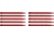 Victorinox Replacement Toothpicks Lg Red