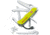 Victorinox Rescue Tool Multi-Tool, Fluorescent Yellow, 111mm, 0.8623.MWN-X4