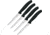 Victorinox Steak Knife Set 4pc Black