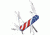 Victorinox Super Tinker U.S. Flag Swiss Army Knife - Red White Blue 1.4703.2E1-X1