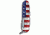 Victorinox Swiss Army Fieldmaster w/ Wounded Warrior Project Logo, Red, White, Blue, 91MM 55075.US2