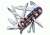Victorinox Swiss Army Fieldmaster w/ Wounded Warrior Project Logo, Red, White, Blue, 91MM 55075.US2