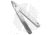 Victorinox Swiss Army Swiss X w/ Leather Pouch Folding Knives, Gray Handle, Steel/Gray, 4.5in, BHQ-212462