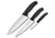 Victorinox Swiss Classic Chefs Set 3pc Knife, Black synthetic handle, 6.8063.20X1