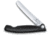 Victorinox Swiss Classic Fld Paring Black Folding Knife, Round tip blade, Black polypropylene handle, 6.7803.FB