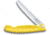 Victorinox Swiss Classic Paring Yellow Folding Knife, Yellow polypropylene handle, 6.7836.F8B