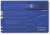 Victorinox SwissCard Translucent Swiss Army MultiTools Sapphire 53928