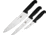 Victorinox Three Piece Kitchen Set Knife, Black Fibrox handle, 5.1053.3-X1