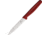 Victorinox Utility Knife Red, 4 satin finish stainless blade, Red polypropylene handle, 6.7701