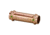 Viega ProPress 1-1/2in Extended Coupling w/o Stop - Double Press Connection - Smart Connect Technology, 79025