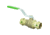 Viega ProPress 1-1/4in Zero Lead Bronze Ball Valve w/Stainless Stem - Double Press Connection - Smart Connect Technology, 79938