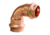 Viega ProPress 3/4in - 90 degrees Copper Elbow - Double Press Connection - Smart Connect Technology, 77022