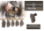 Viking Tactics VTAC Appendix IWB Holsters, Glock 43X, Black, 125208